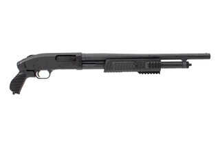 Mossberg 500 JIC 12 Gauge pump action shotgun comes with a carrying case
